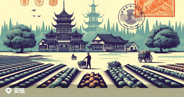 安陆市邮政编码分布图