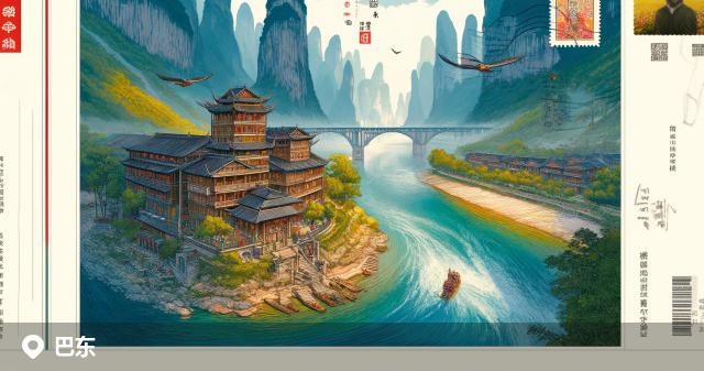 巴东县邮政编码分布图