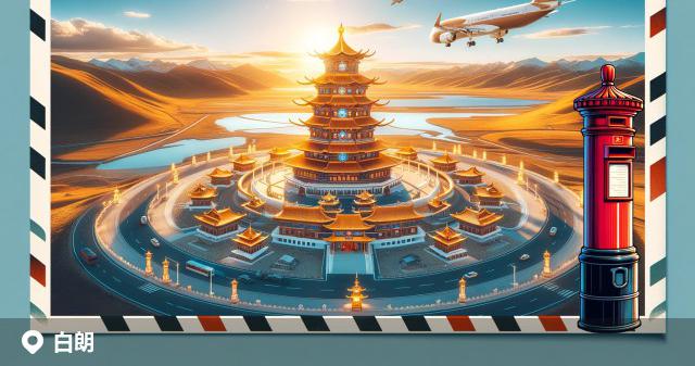 白朗县邮政编码分布图