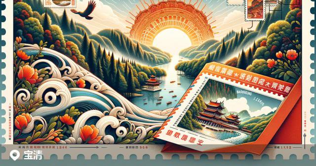 宝清县邮政编码分布图
