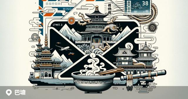 巴塘县邮政编码分布图