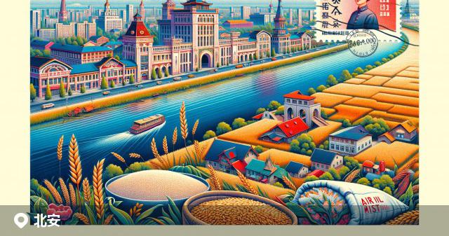 北安市邮政编码分布图