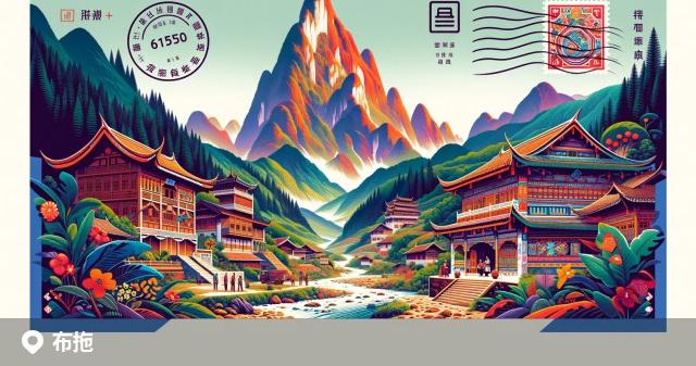 布拖县邮政编码分布图