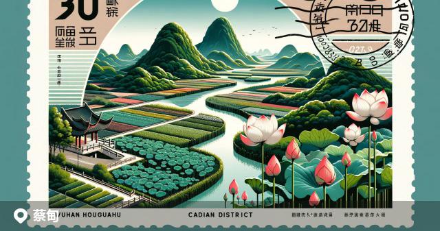 蔡甸区邮政编码分布图