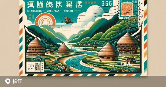 长汀县邮政编码分布图