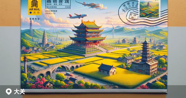 大关县邮政编码分布图