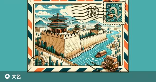 大名县邮政编码分布图