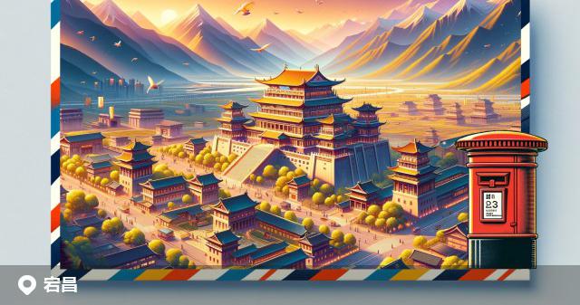 宕昌县邮政编码分布图