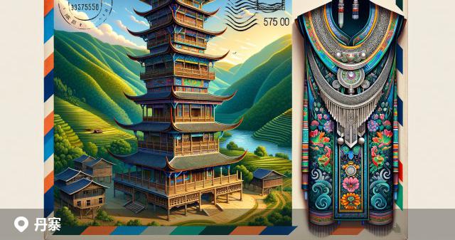 丹寨县邮政编码分布图