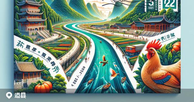 道县邮政编码分布图
