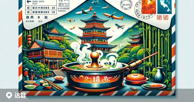 达县邮政编码分布图