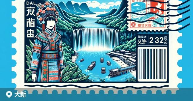 大新县邮政编码分布图