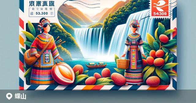 蝶山区邮政编码分布图