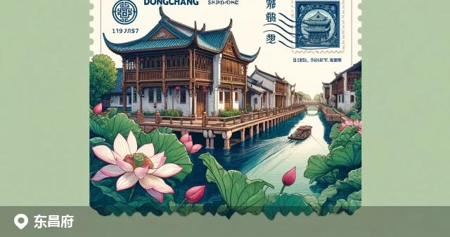 东昌府区邮政编码分布图