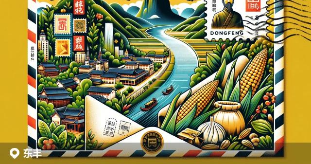 东丰县邮政编码分布图