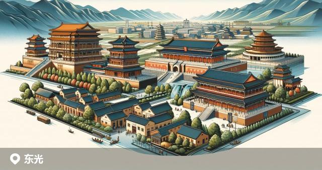 东光县邮政编码分布图