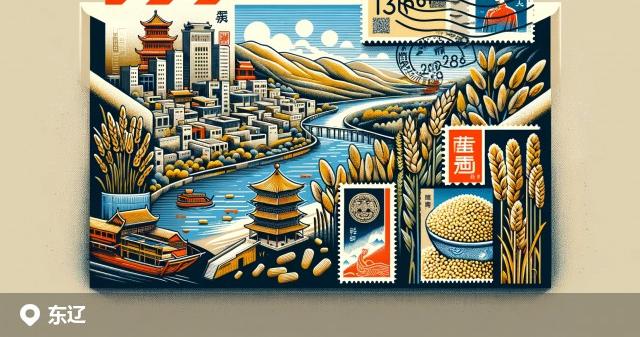 东辽县邮政编码分布图