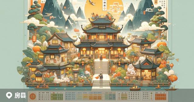 房县邮政编码分布图