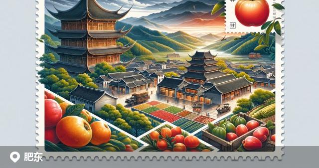 肥东县邮政编码分布图