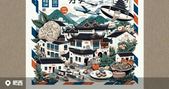 肥西县邮政编码分布图