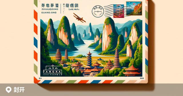 封开县邮政编码分布图