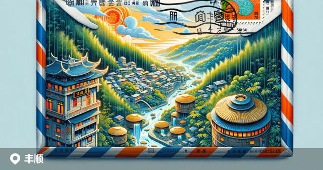 丰顺县邮政编码分布图
