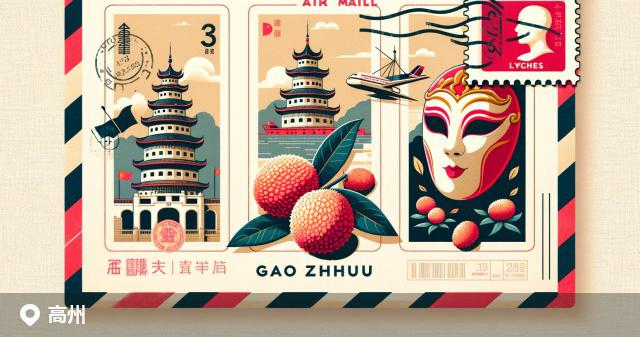 高州市邮政编码分布图