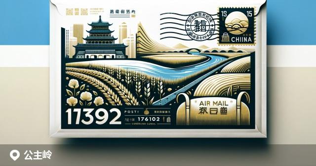 公主岭市邮政编码分布图