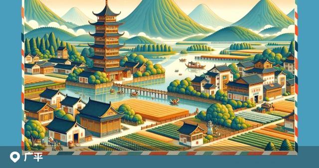 广平县邮政编码分布图