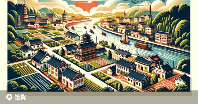 馆陶县邮政编码分布图