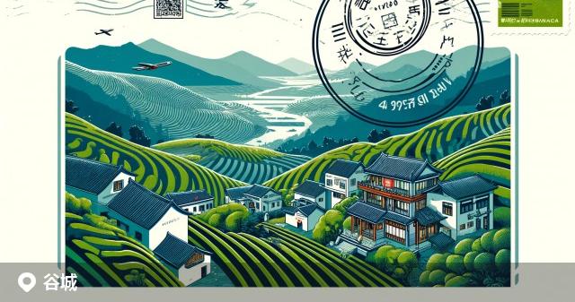 谷城县邮政编码分布图