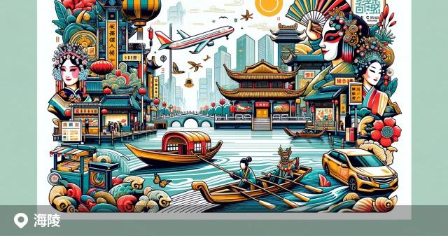 海陵区邮政编码分布图