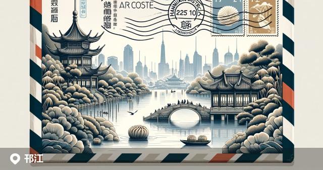 邗江区邮政编码分布图