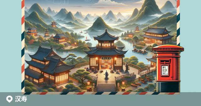 汉寿县邮政编码分布图