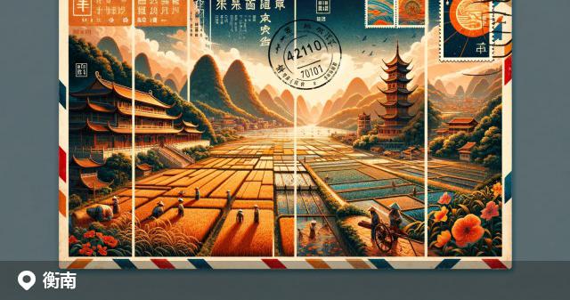 衡南县邮政编码分布图