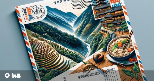 横县邮政编码分布图