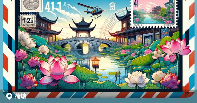 荷塘区邮政编码分布图