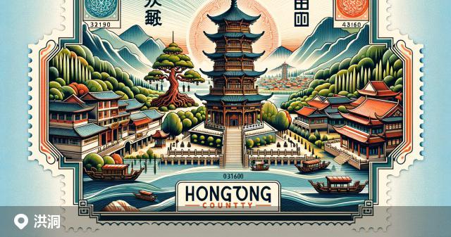 洪洞县邮政编码分布图