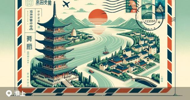 淮上区邮政编码分布图