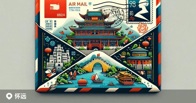 怀远县邮政编码分布图