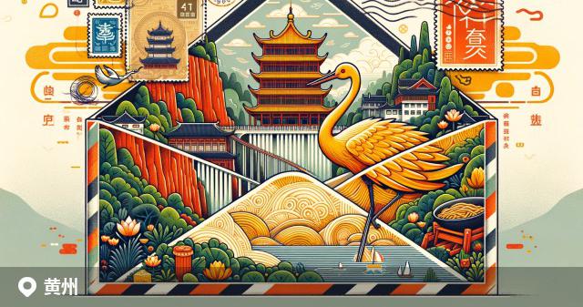 黄州区邮政编码分布图