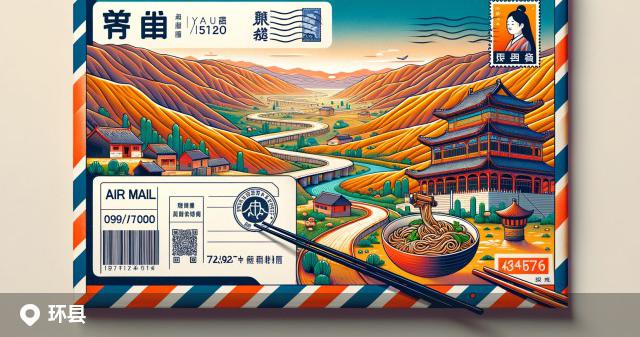 环县邮政编码分布图