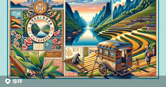 华坪县邮政编码分布图