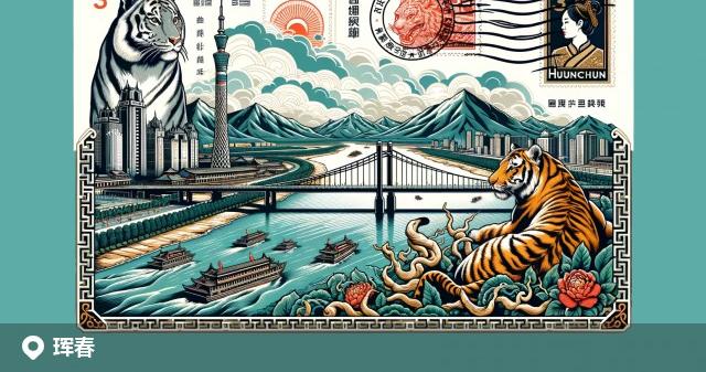 珲春市邮政编码分布图