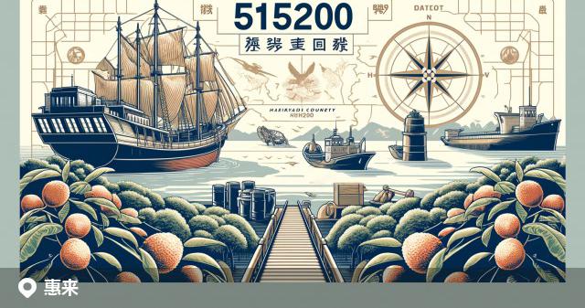 惠来县邮政编码分布图