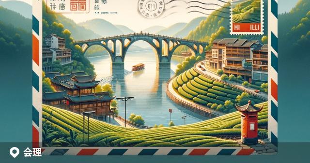 会理县邮政编码分布图
