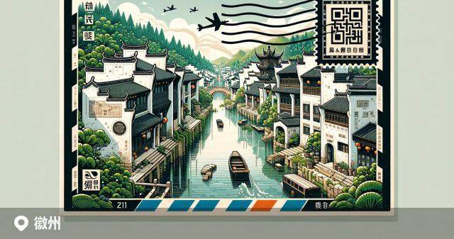 徽州区邮政编码分布图