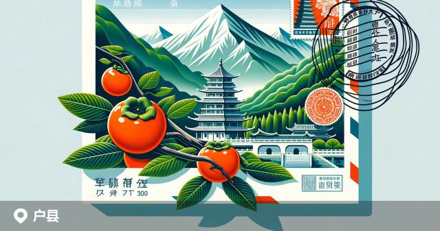 户县邮政编码分布图