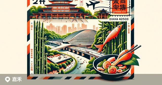 嘉禾县邮政编码分布图