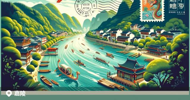 嘉陵区邮政编码分布图